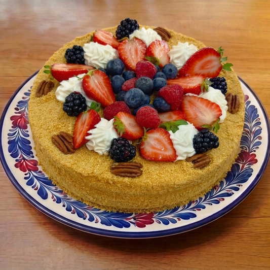 PASTEL MEDOVIK 250 GR CON FRUTOS